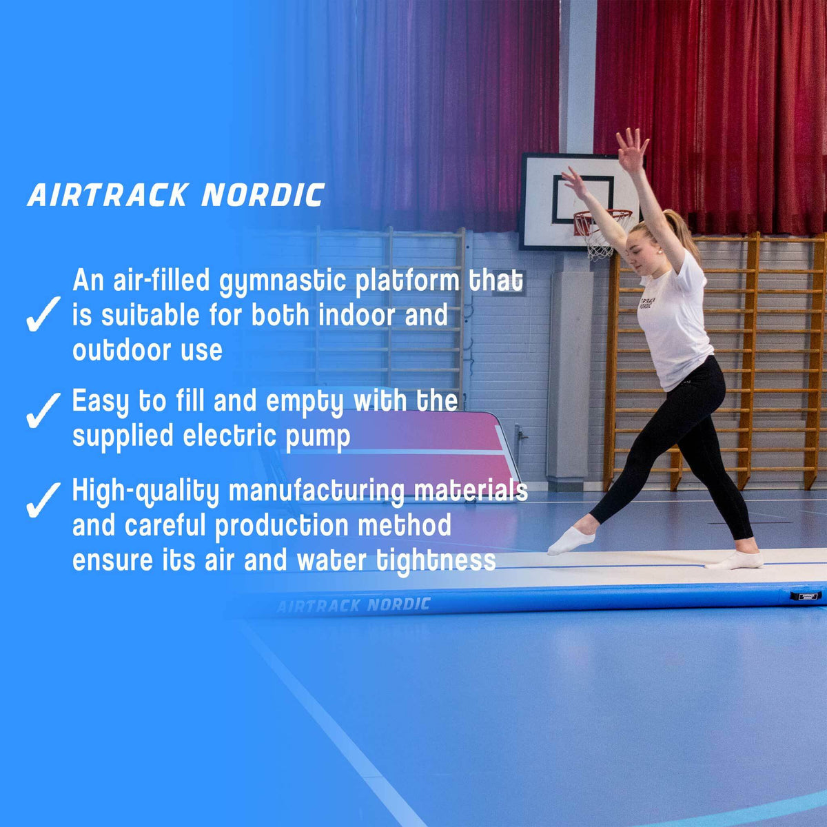 
              AirTrack Nordic Standard, 3-8m