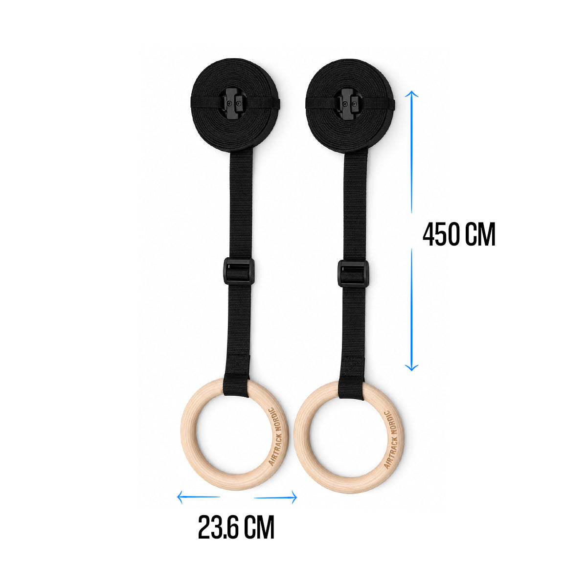 
              AirTrack Nordic Gymnastic Rings Pro